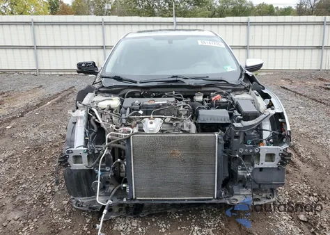 2018 Honda Civic Ex from USA, damaged, VIN 2HGFC2F78JH527798